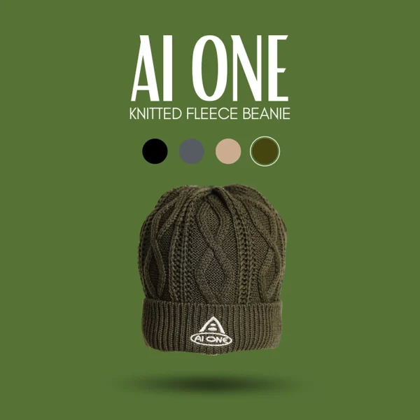 Knitted Beanie Olive
