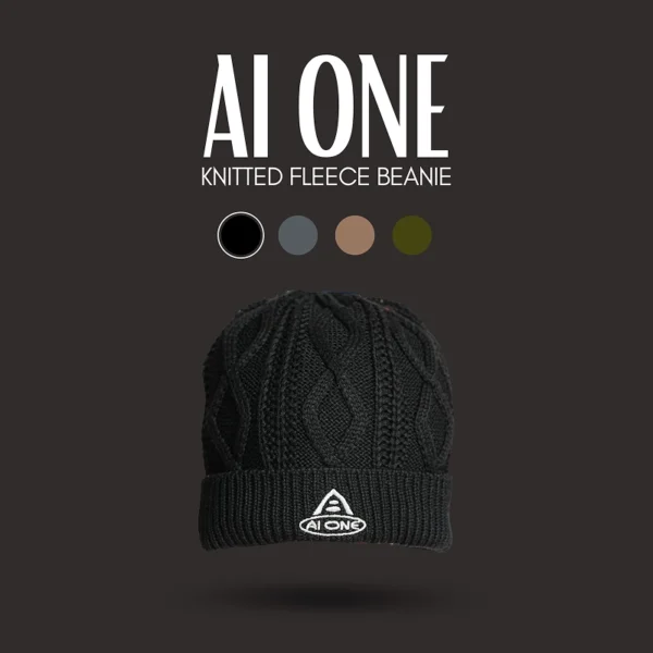 Knitted Beanine Black